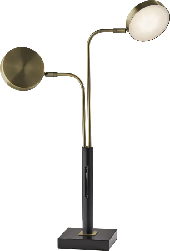 Gill Road Black Lamp