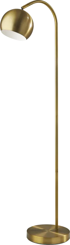 Ithaca Place Brass Floor Lamp