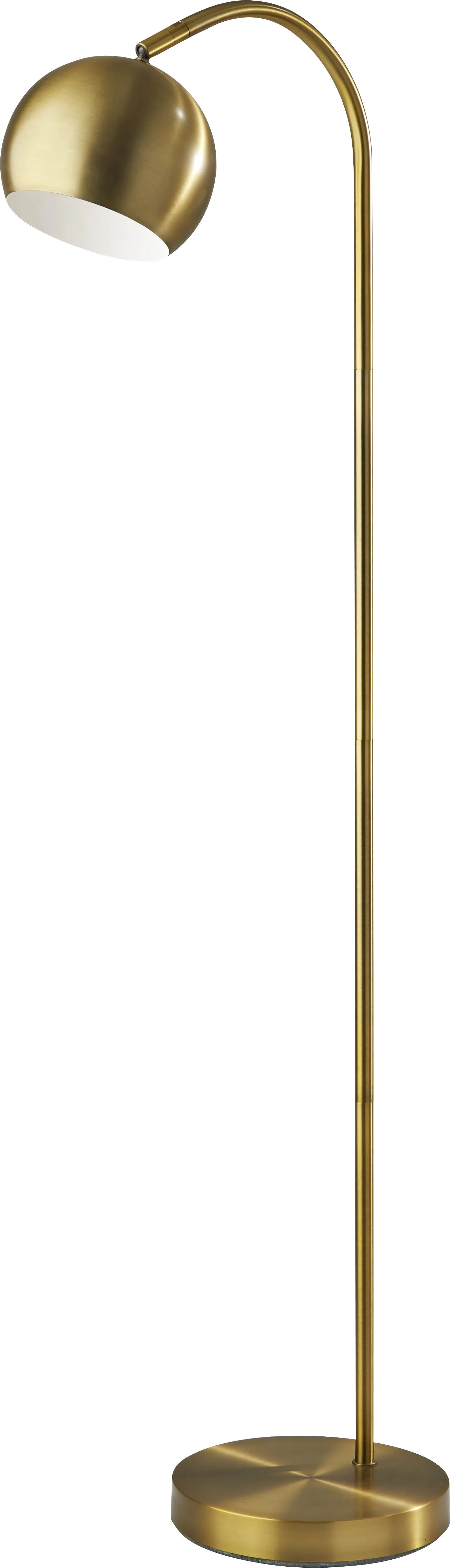 Ithaca Place Brass Floor Lamp - Image 1