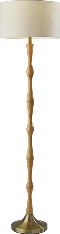 Calawba Way Natural Floor Lamp