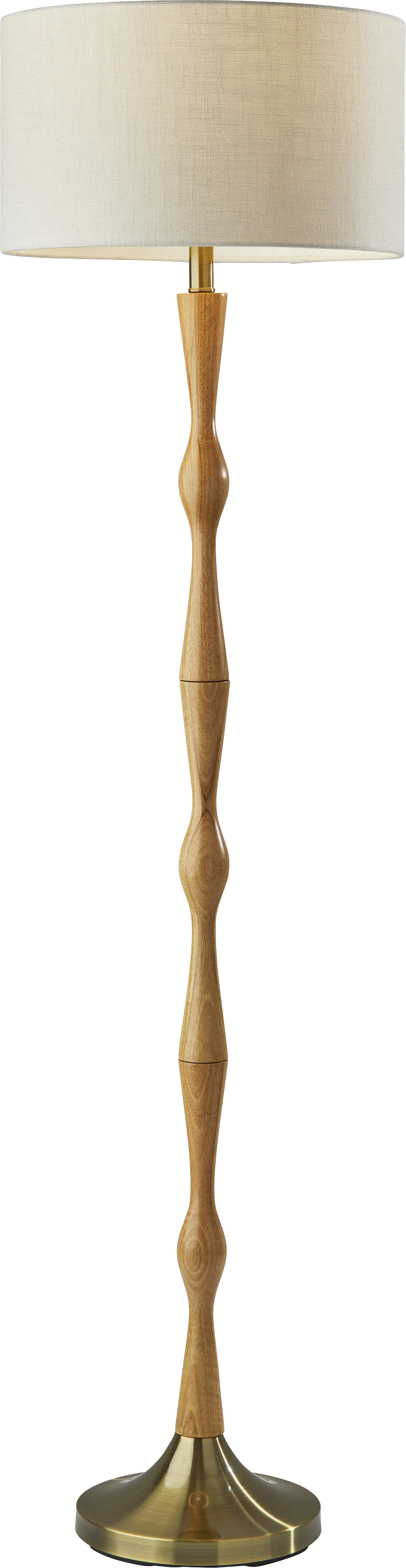 Calawba Way Natural Floor Lamp - Image 1