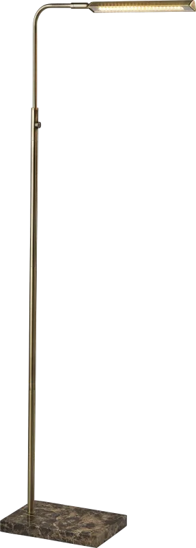 Dudley Avenue Brass Floor Lamp