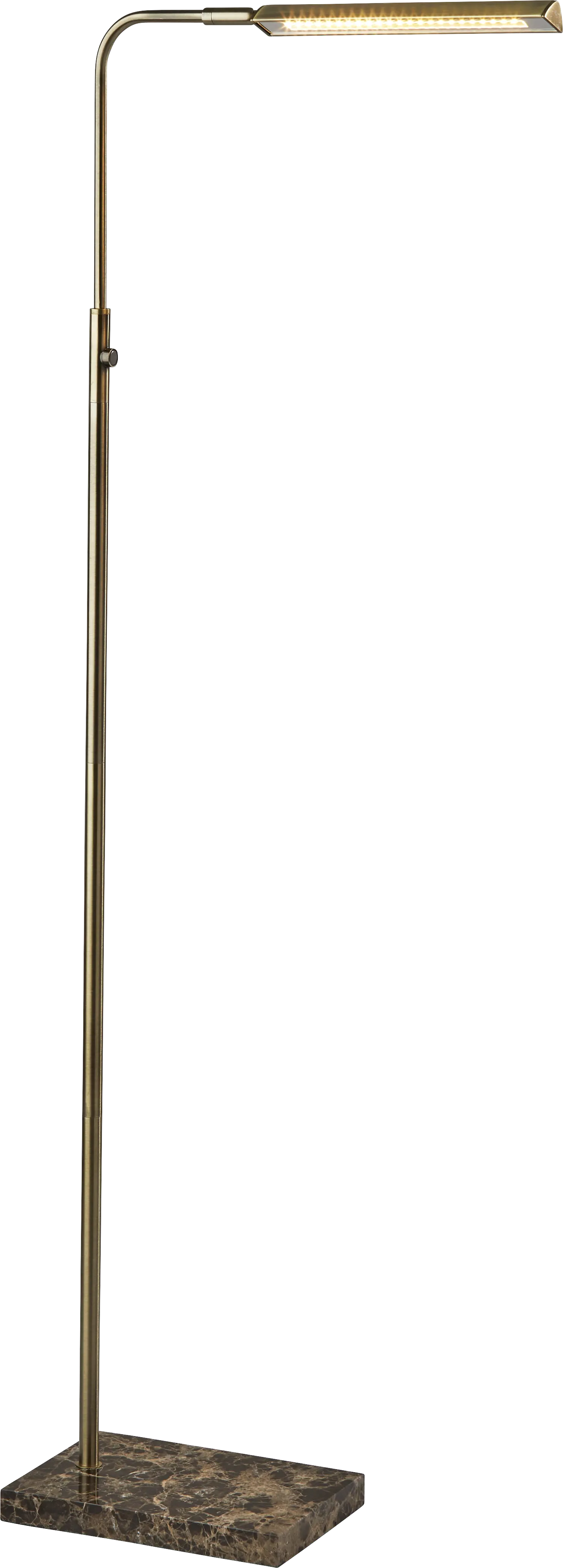 Dudley Avenue Brass Floor Lamp