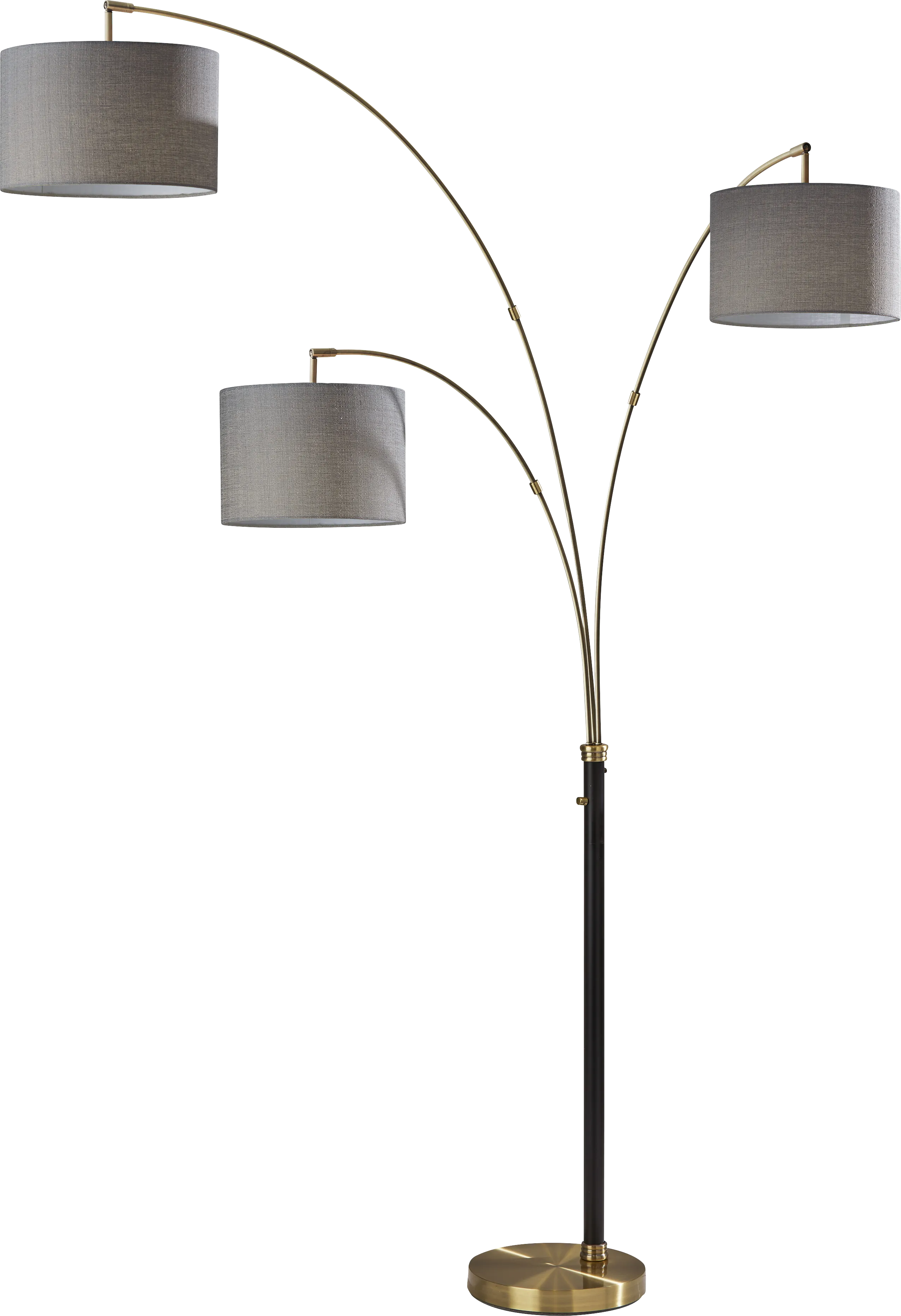 Delgany Street Brass Floor Lamp - Thumbnail - Image 1