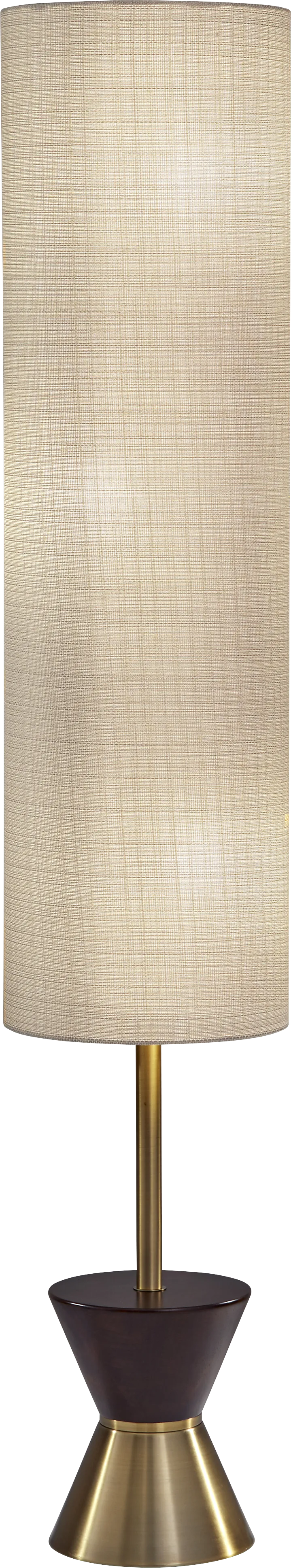 Lehigh Drive Brass Floor Lamp - Image 1