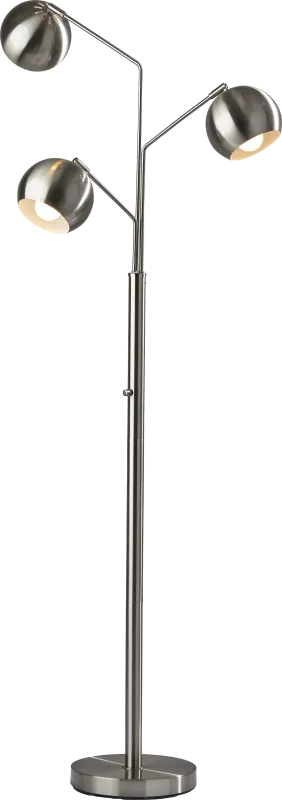 Ithaca Place Silver Floor Lamp