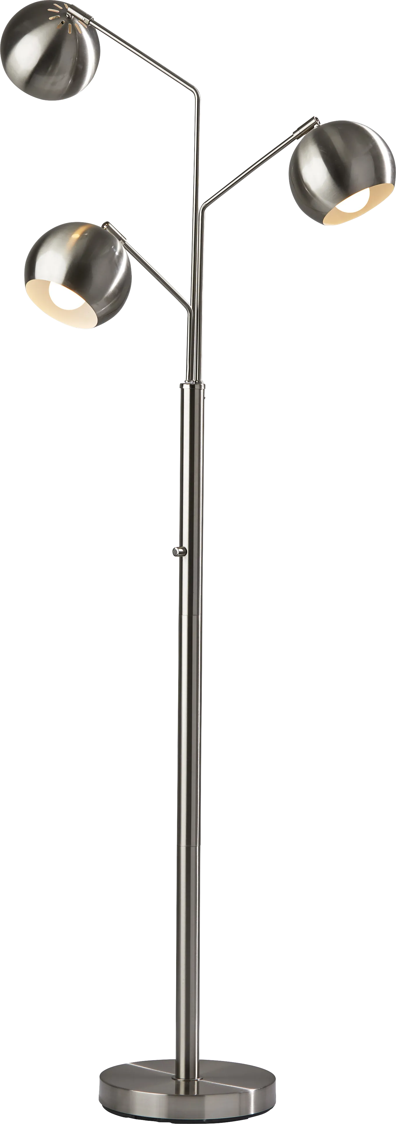 Ithaca Place Silver Floor Lamp - Image 1
