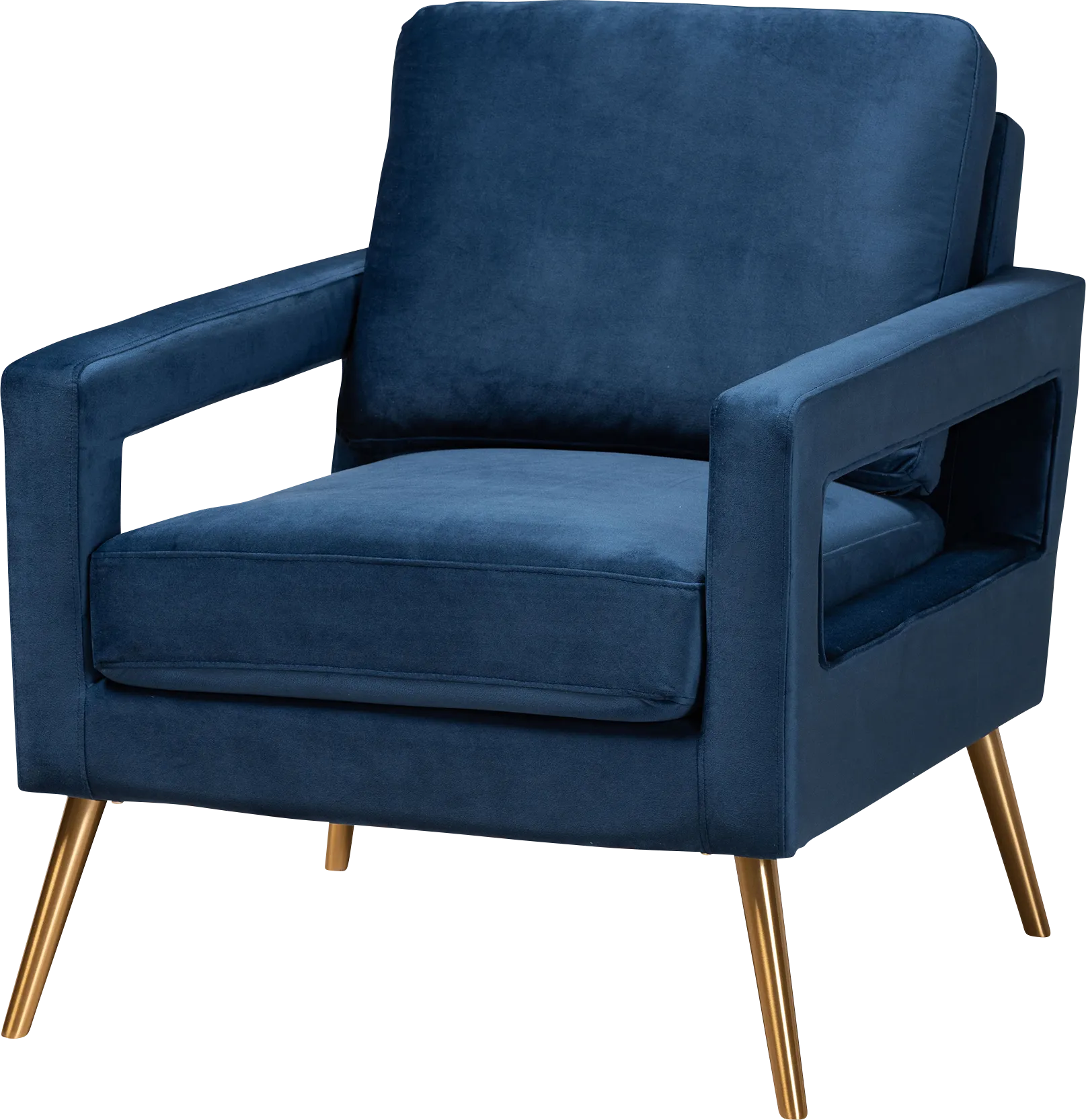 Sugarberry Blue Accent Chair - Thumbnail - Image 1