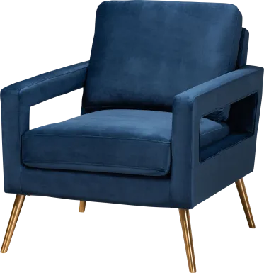 Sugarberry Blue Accent Chair