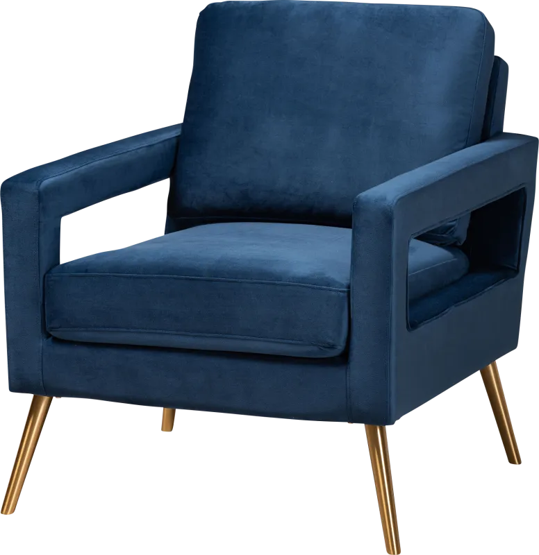 Sugarberry Blue Accent Chair
