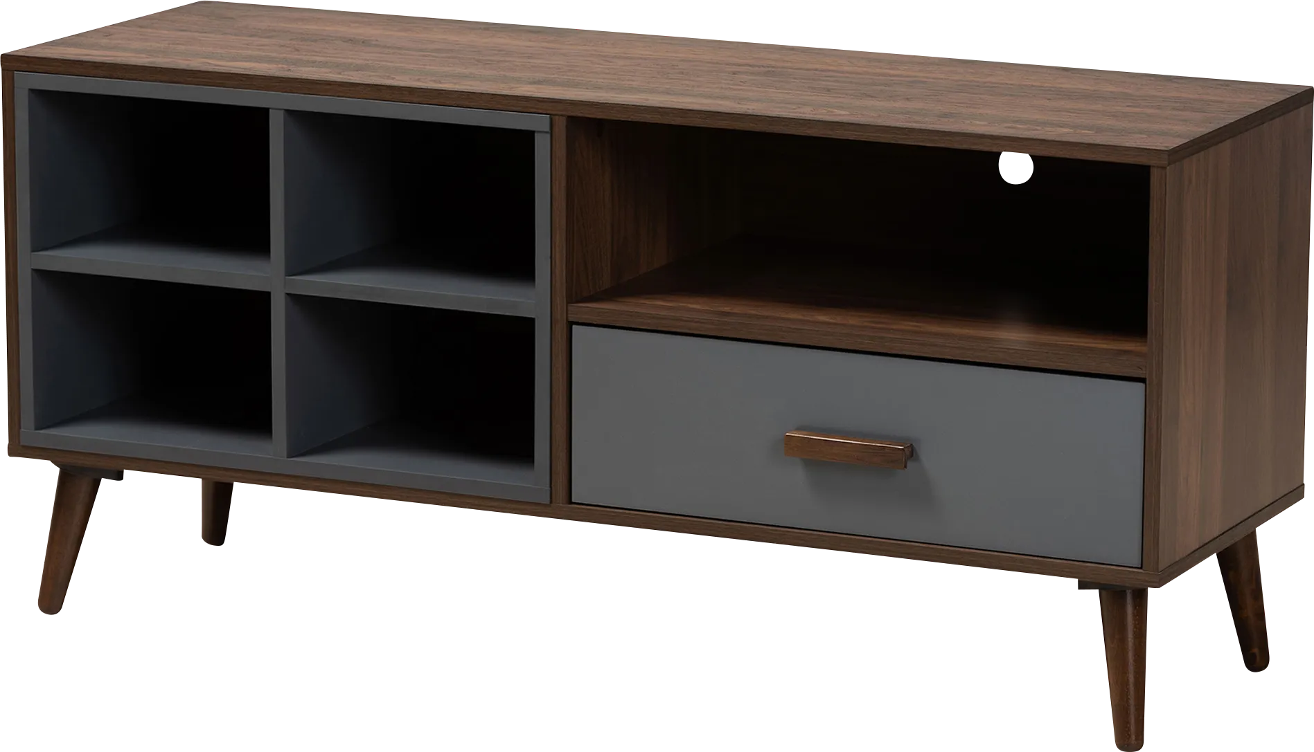 Castine Walnut 47 in. Console - Thumbnail - Image 1