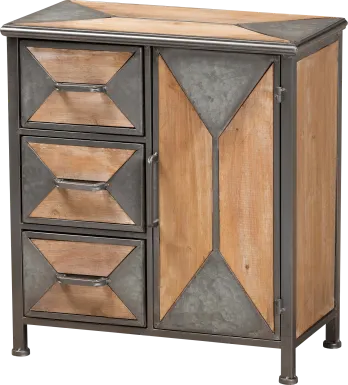 Wisner Brown Accent Cabinet