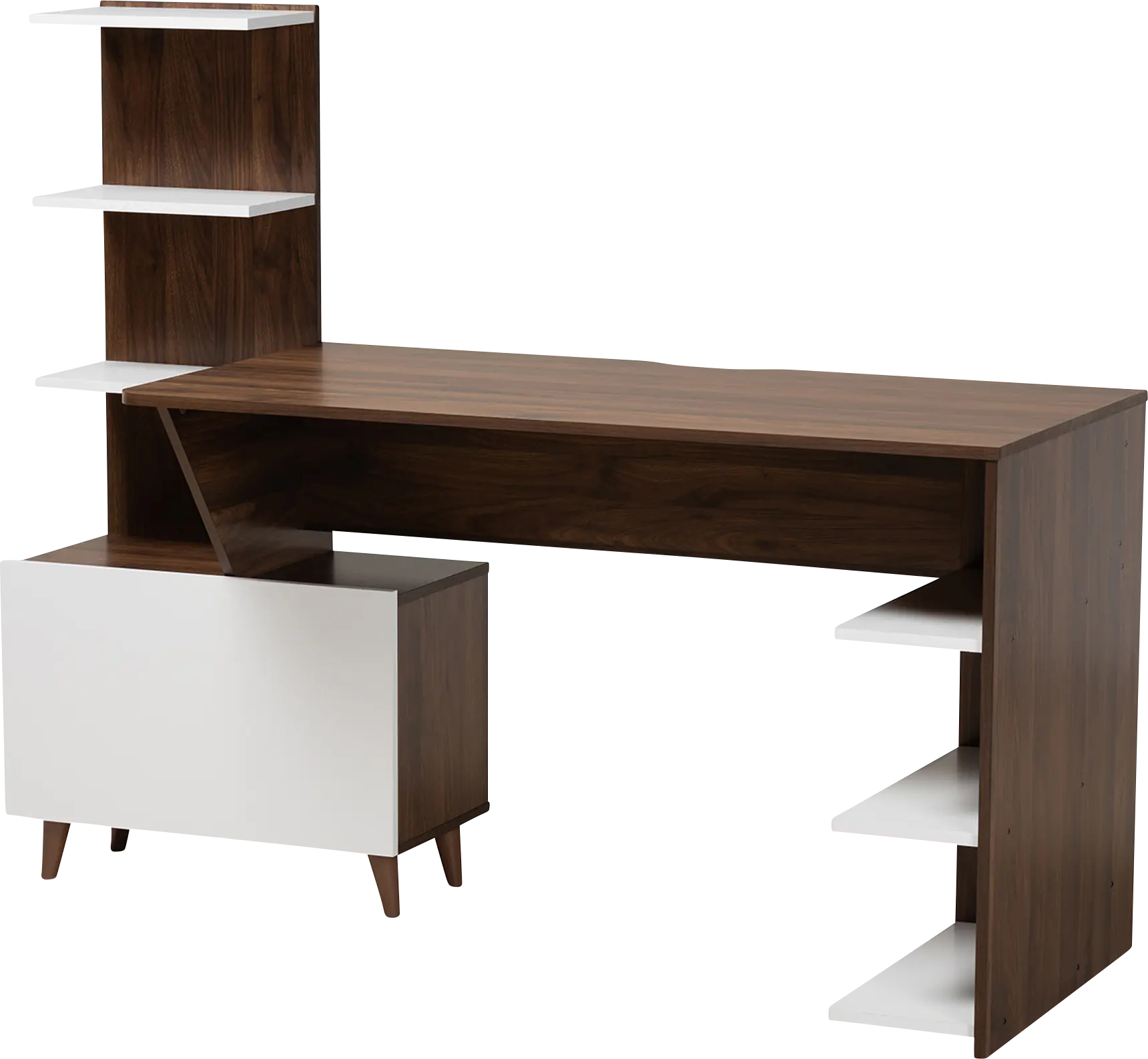 Jonquil Walnut Desk
