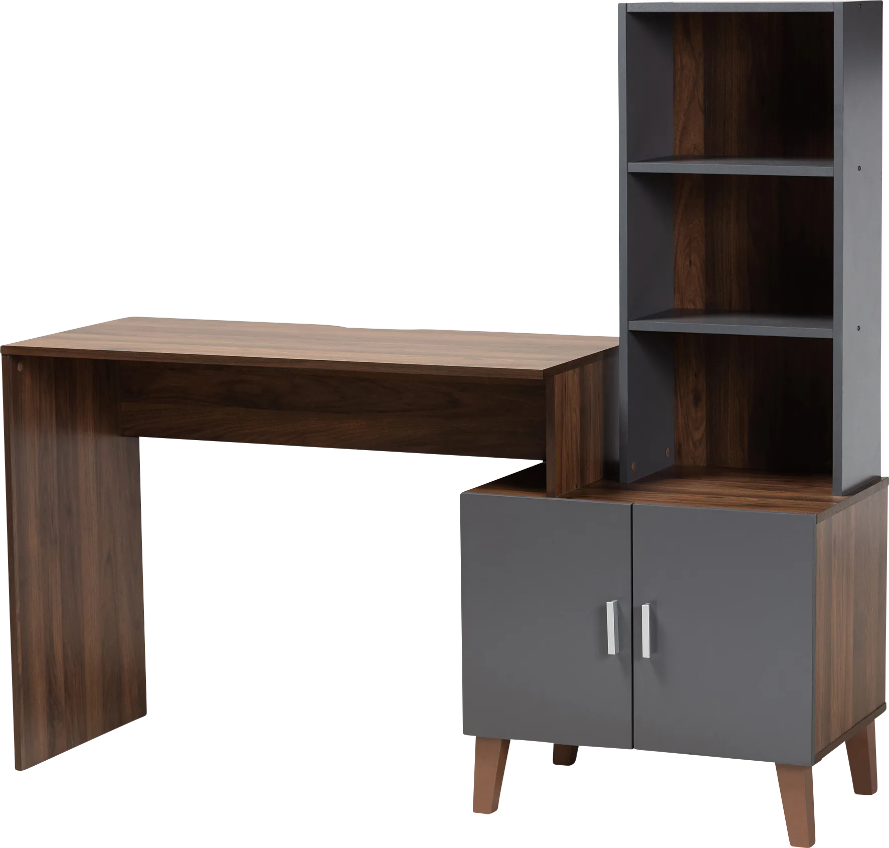 Timolen Brown Desk - Thumbnail - Image 1