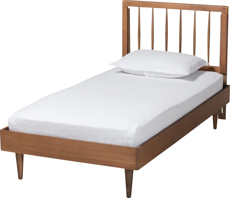 Crestbrook Brown Twin Bed