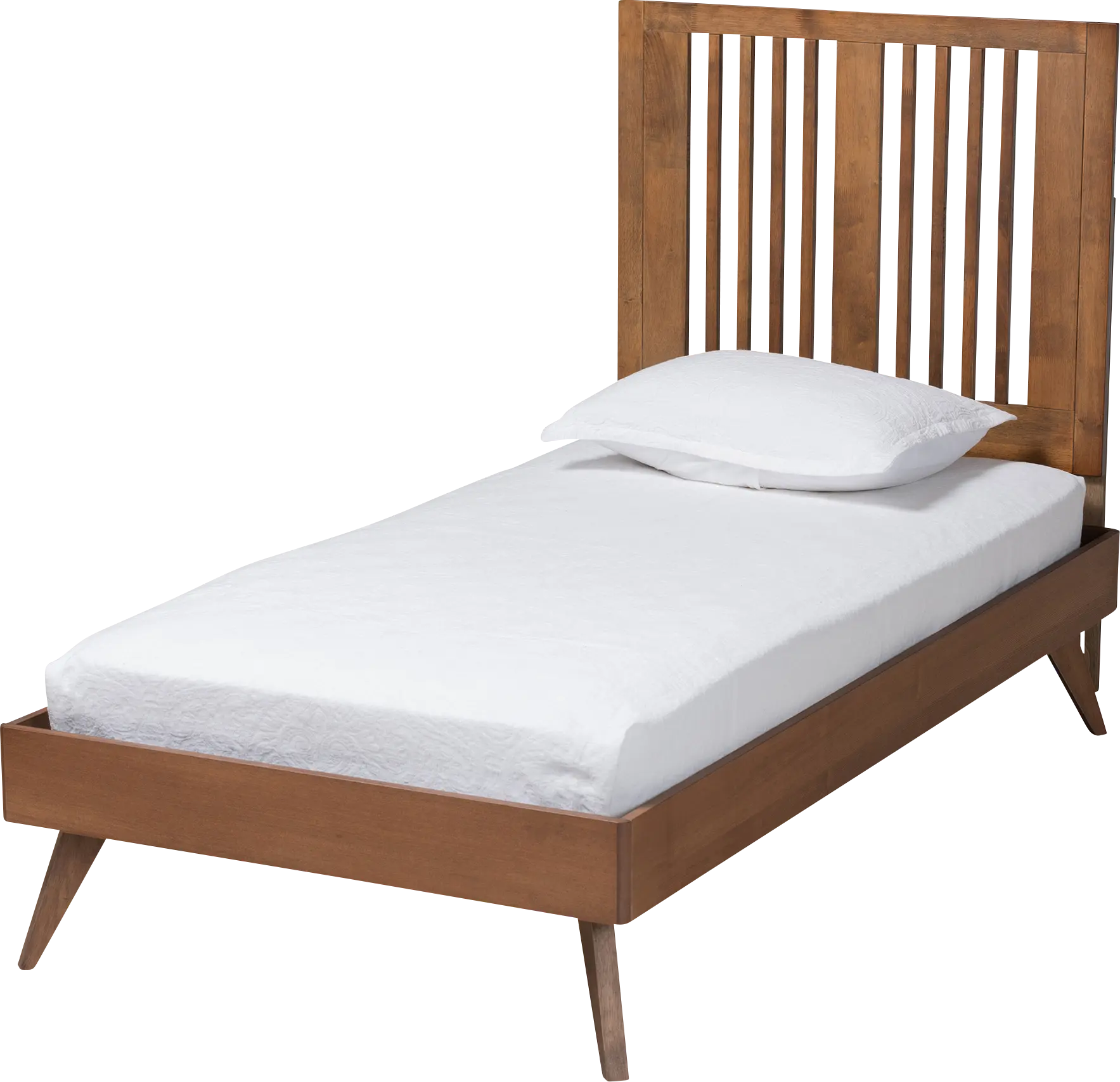 Cresstone Brown Twin Bed