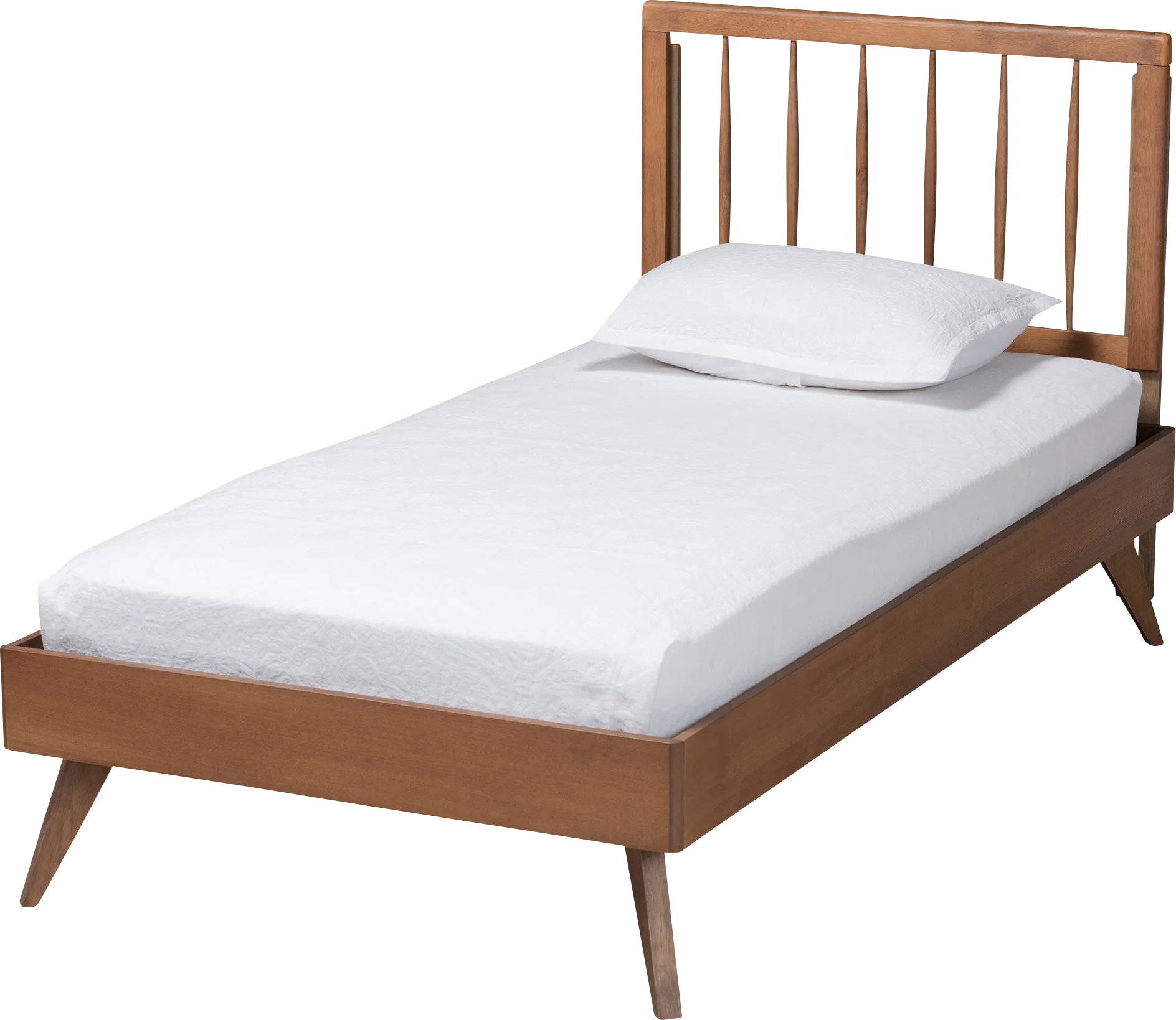 Croftwood Brown Twin Bed - Thumbnail - Image 1