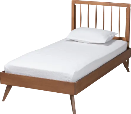 Croftwood Brown Twin Bed