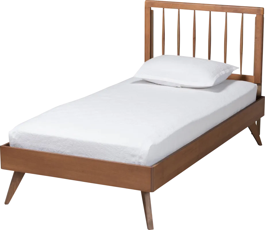 Croftwood Brown Twin Bed