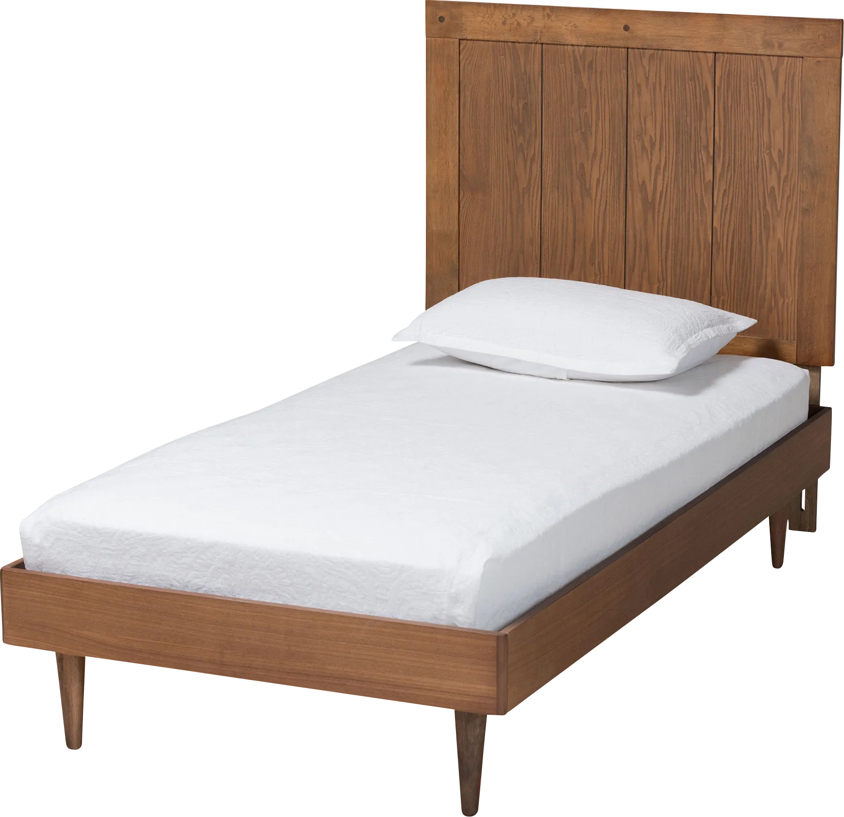 Creekhurst Brown Twin Bed - Thumbnail - Image 1