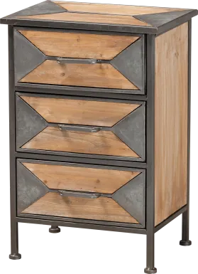 Samover Brown Nightstand