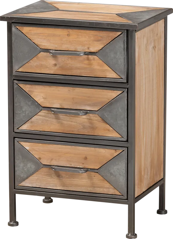 Samover Brown Nightstand
