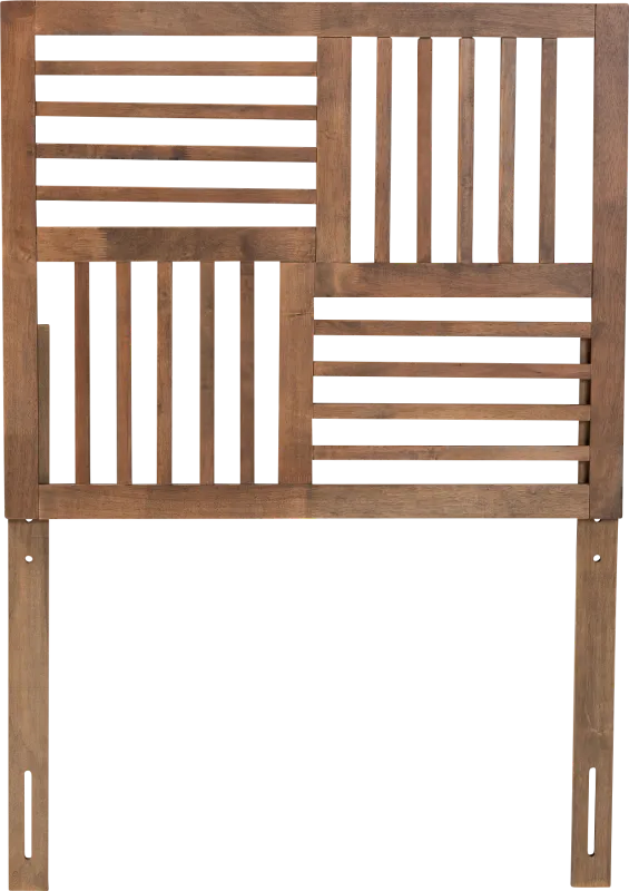 Allden Brown Twin Headboard