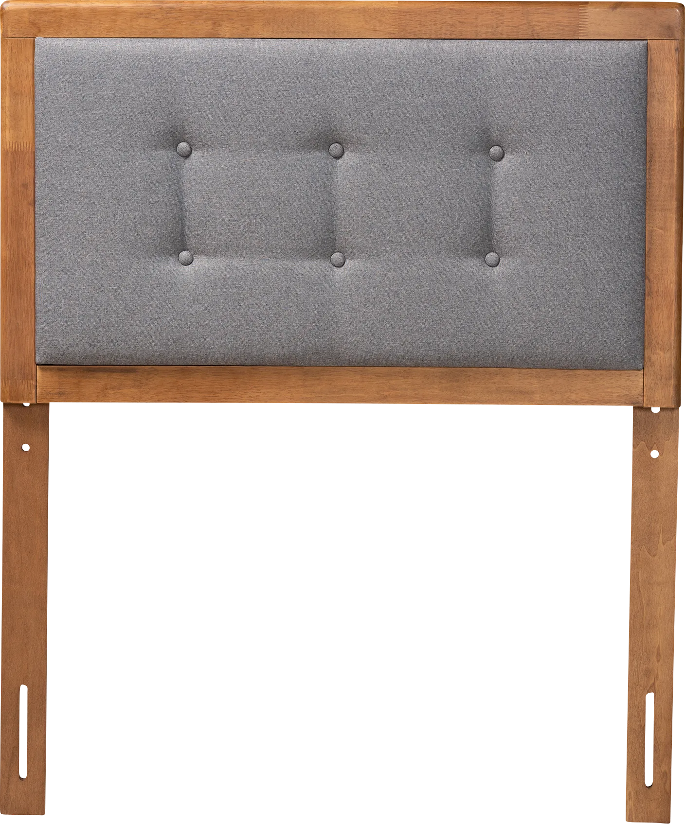 Edenboro Gray Twin Upholstered Headboard - Image 1