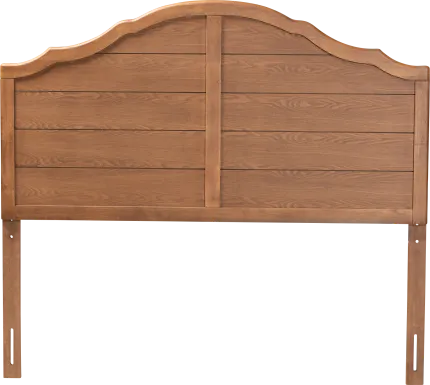 Woodbrush Brown Full Headboard