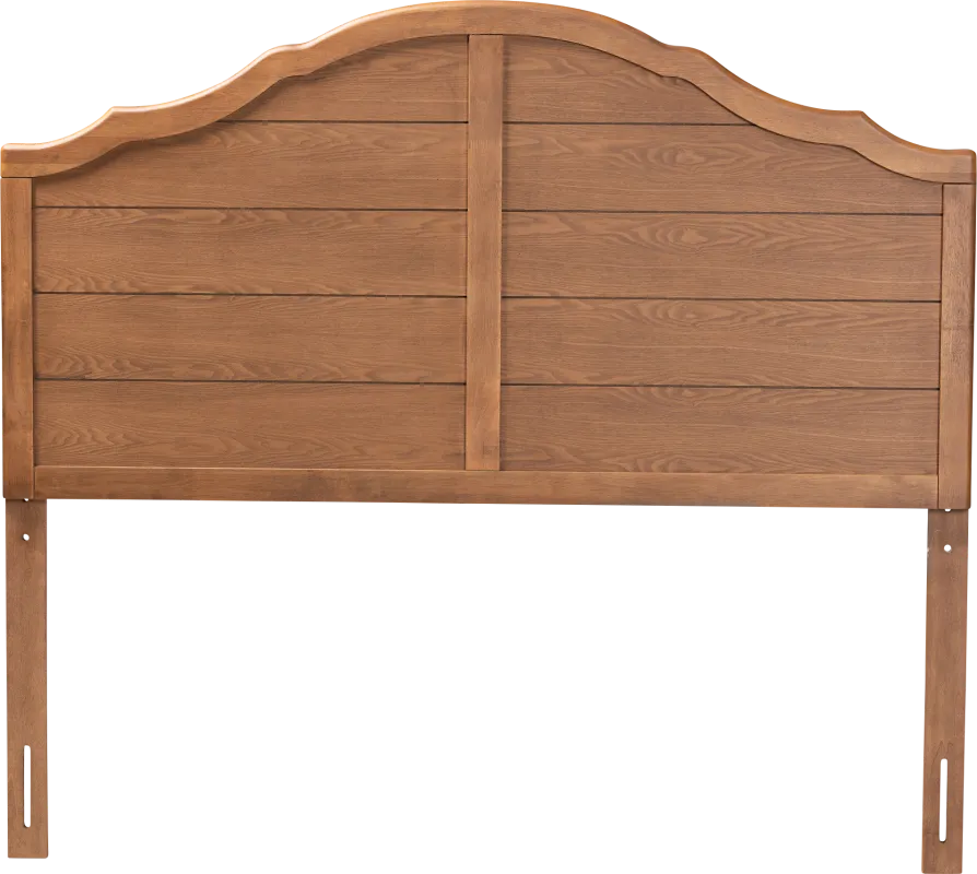 Woodbrush Brown Full Headboard