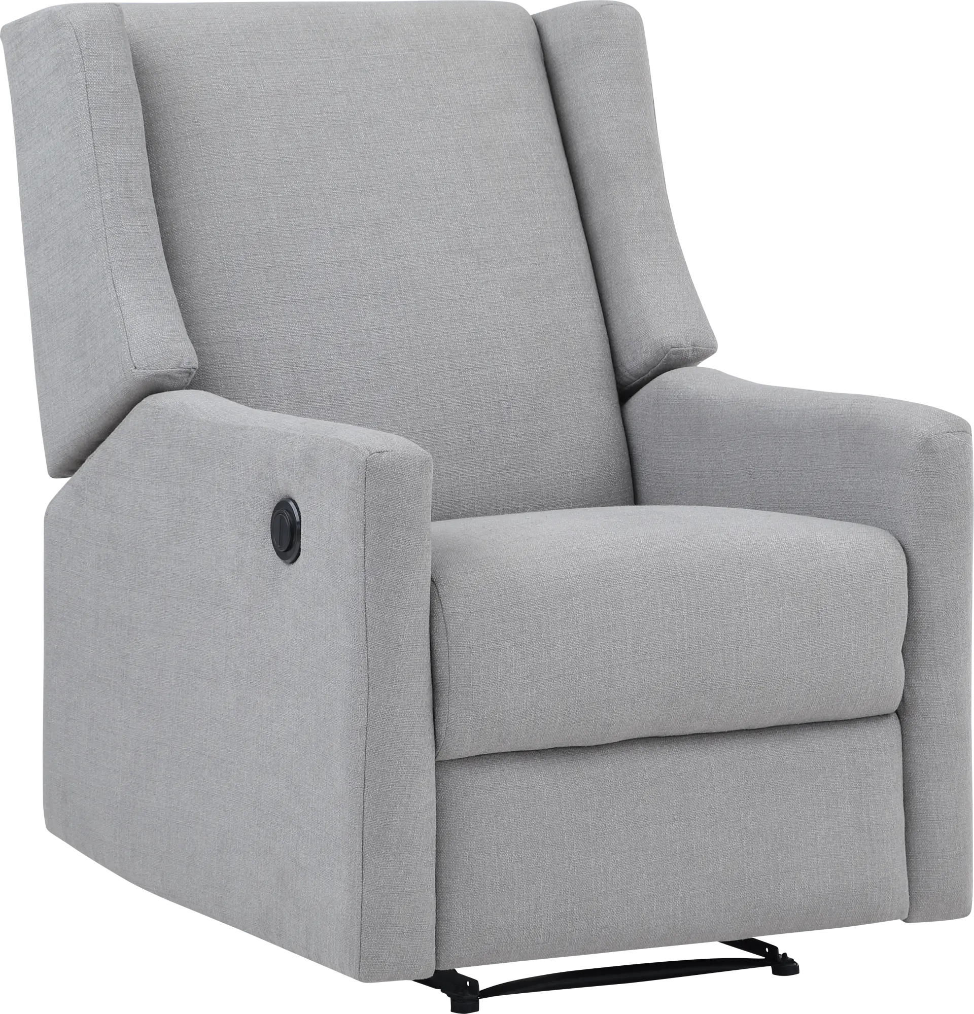 Nursery Deveron Gray Power Recliner