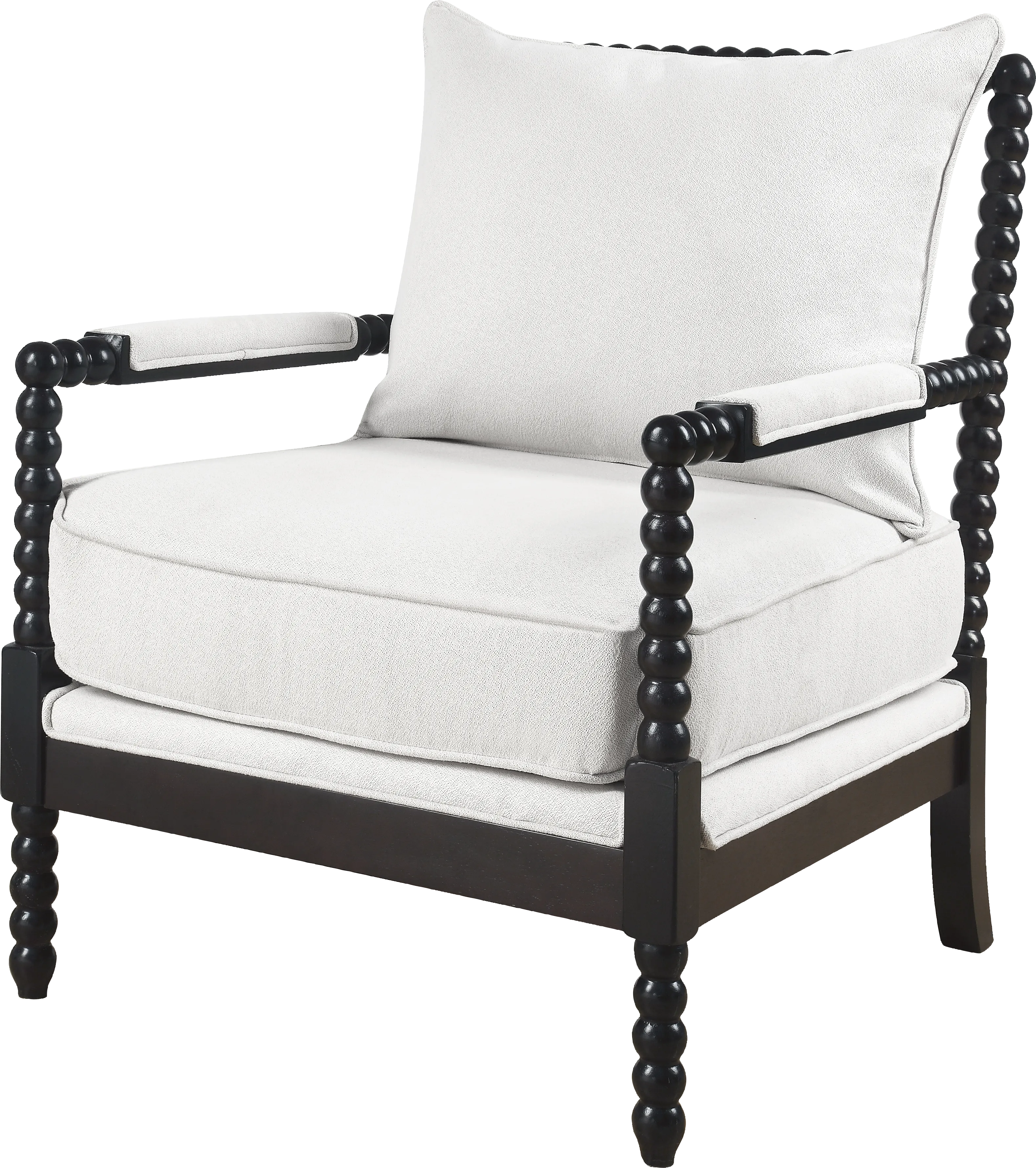 Alkison Beige Accent Chair - Thumbnail - Image 1
