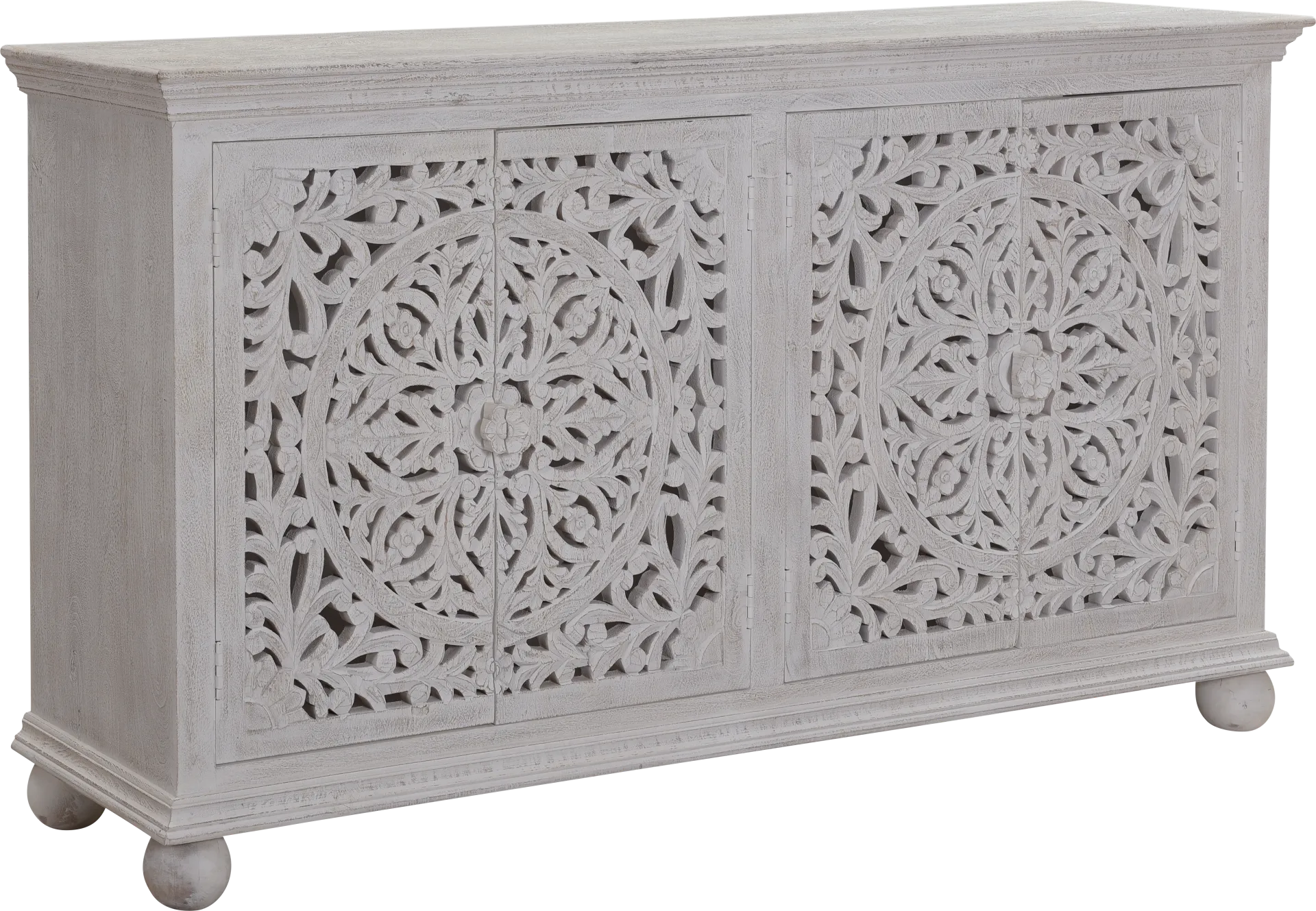 Blasdell White Credenza - Image 1