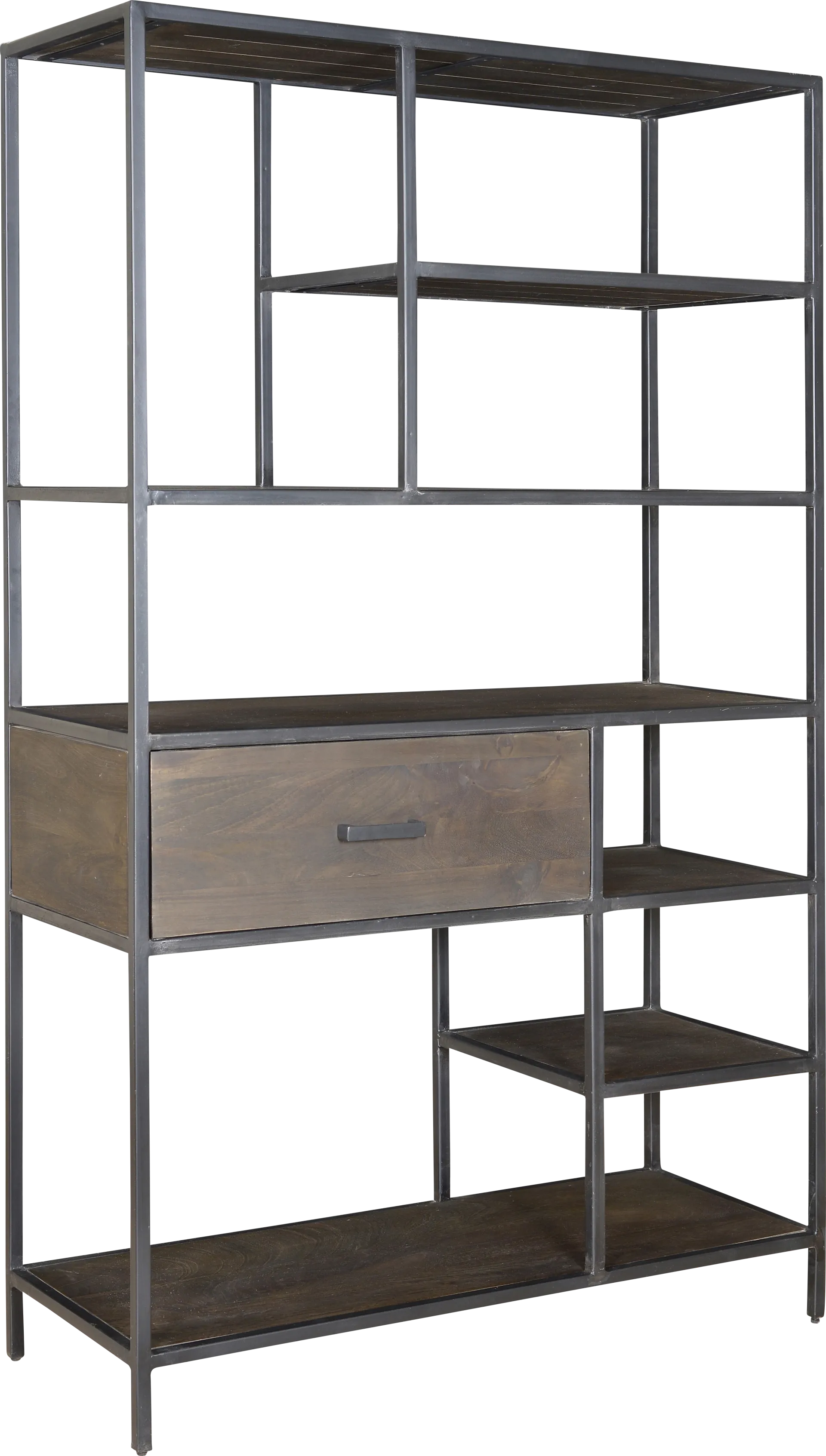 Insdale Gray Bookcase - Image 1