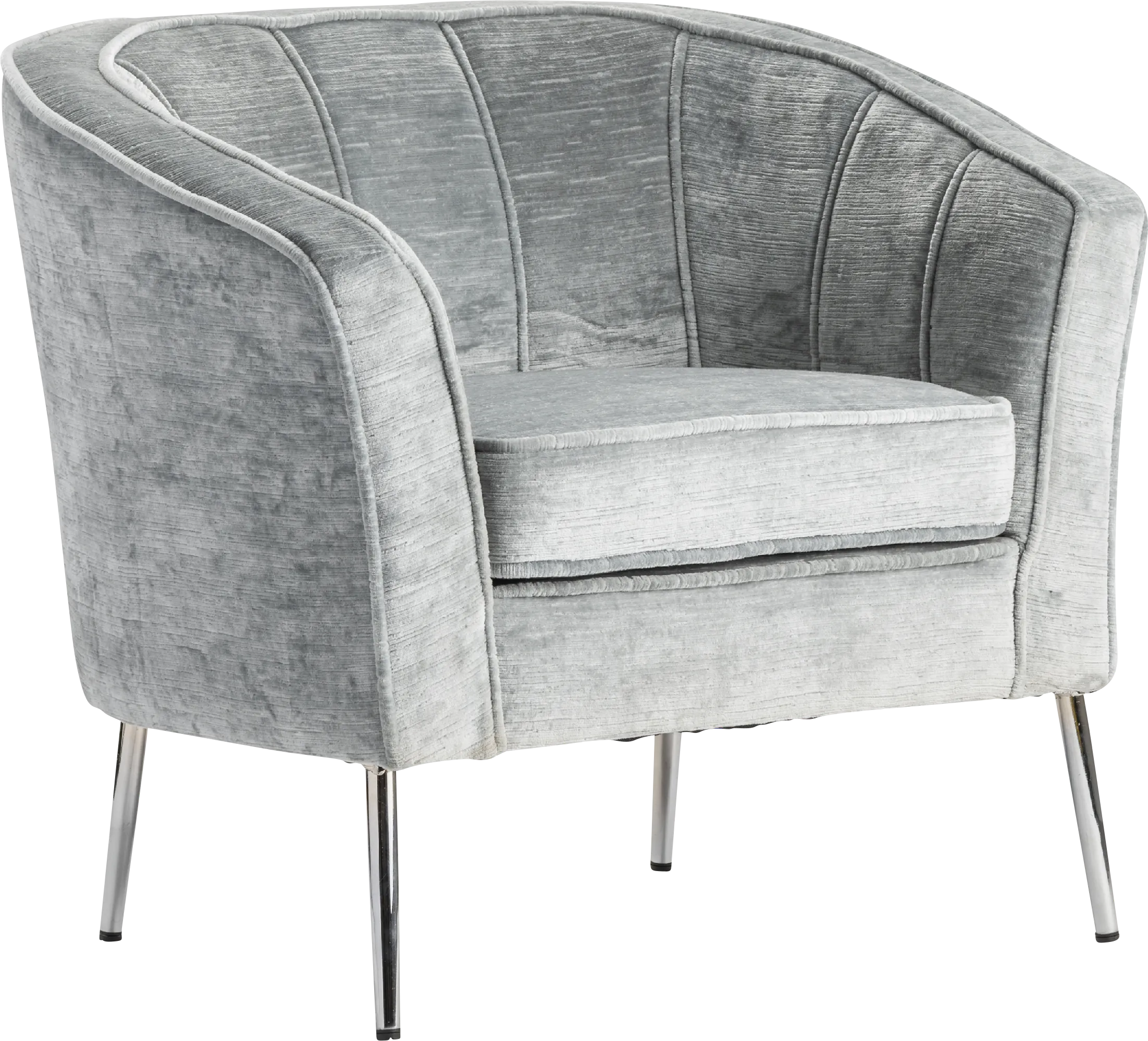 Kesswood Gray Accent Chair - Thumbnail - Image 1