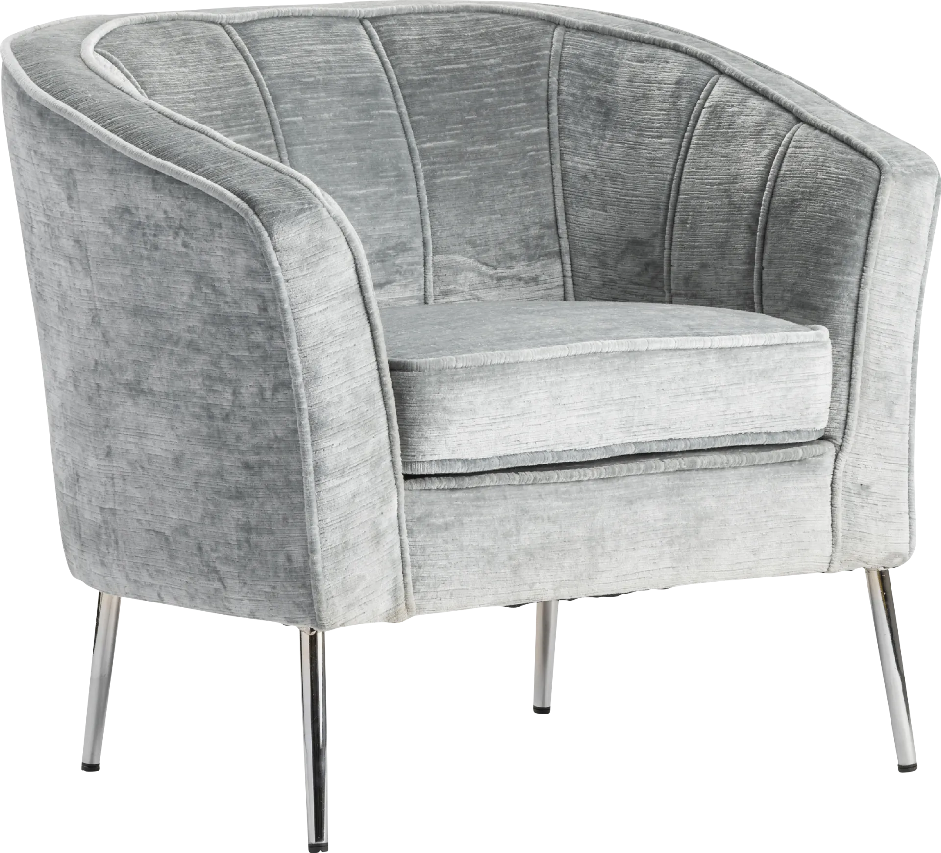 Kesswood Gray Accent Chair - Image 1