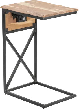 Duncansby Brown End Table