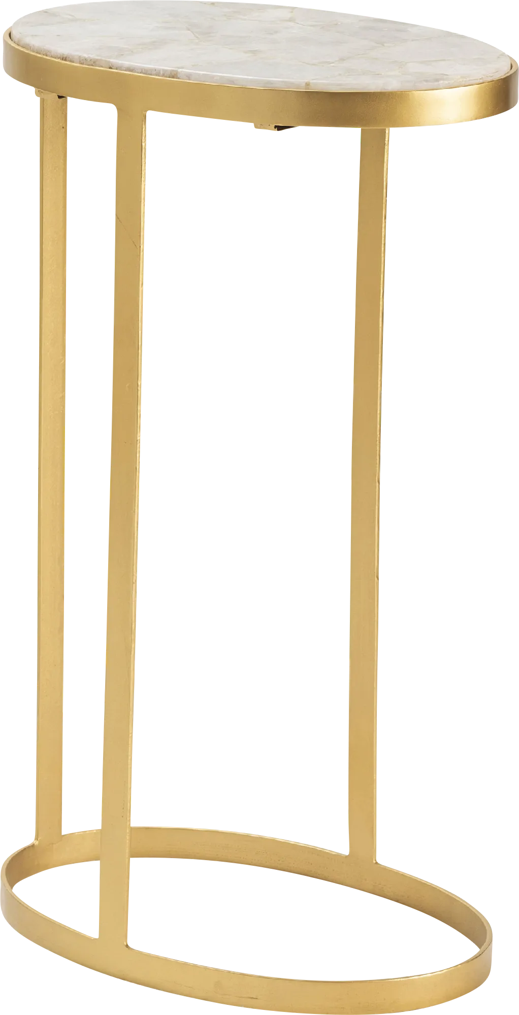 Brutonwood White Accent Table - Thumbnail - Image 1