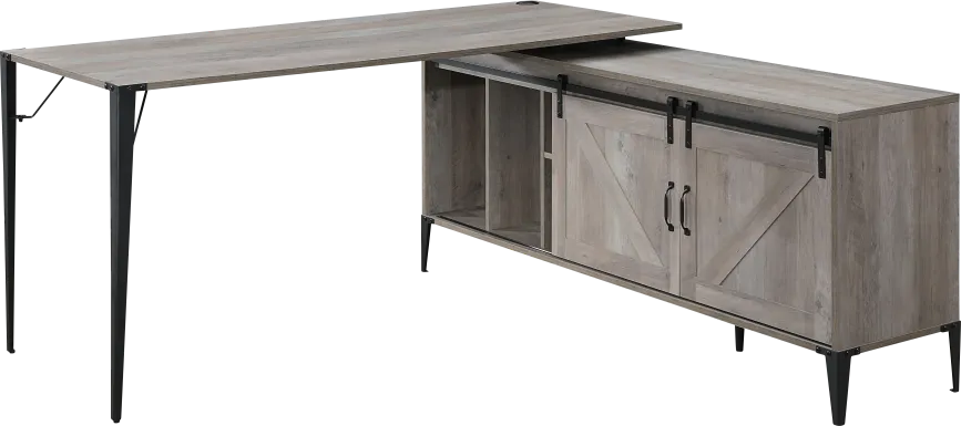 Harinette Gray Desk