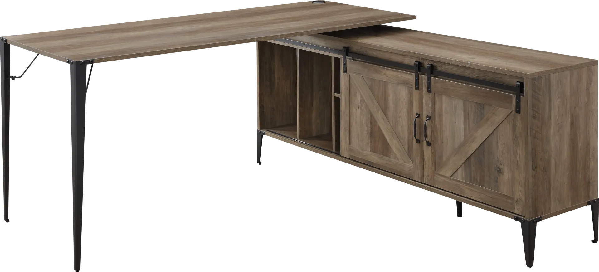 Harinette Brown Desk - Image 1