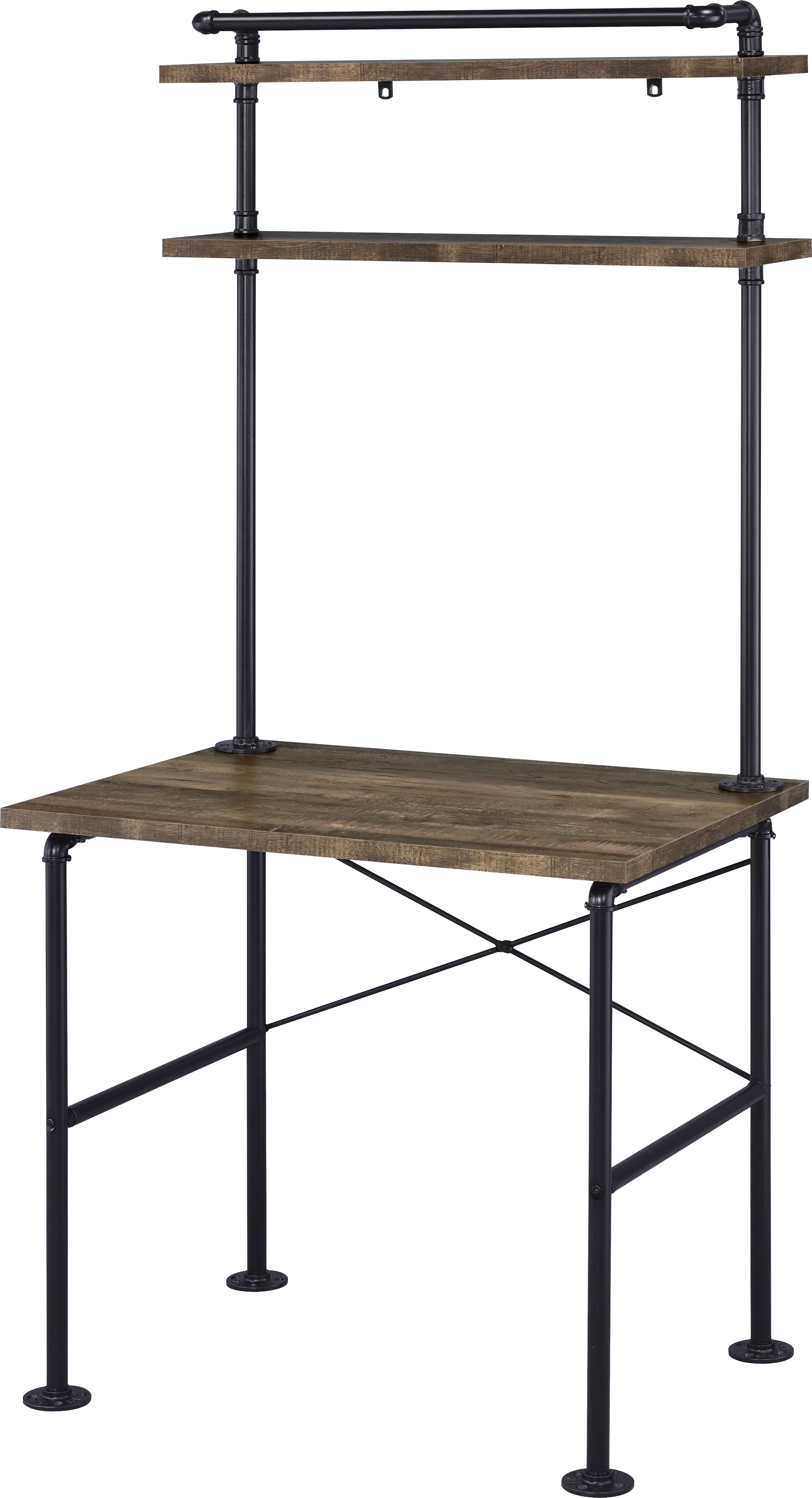 Sateena Oak Desk - Thumbnail - Image 1