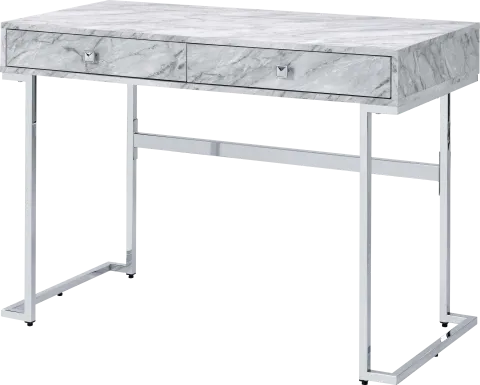 Vildrina White Desk