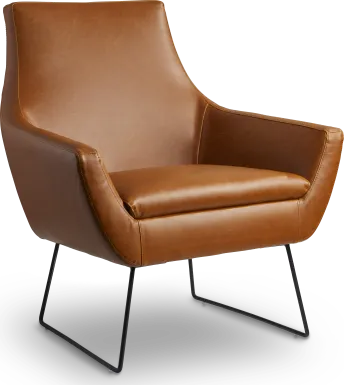 Keckler Brown Accent Chair