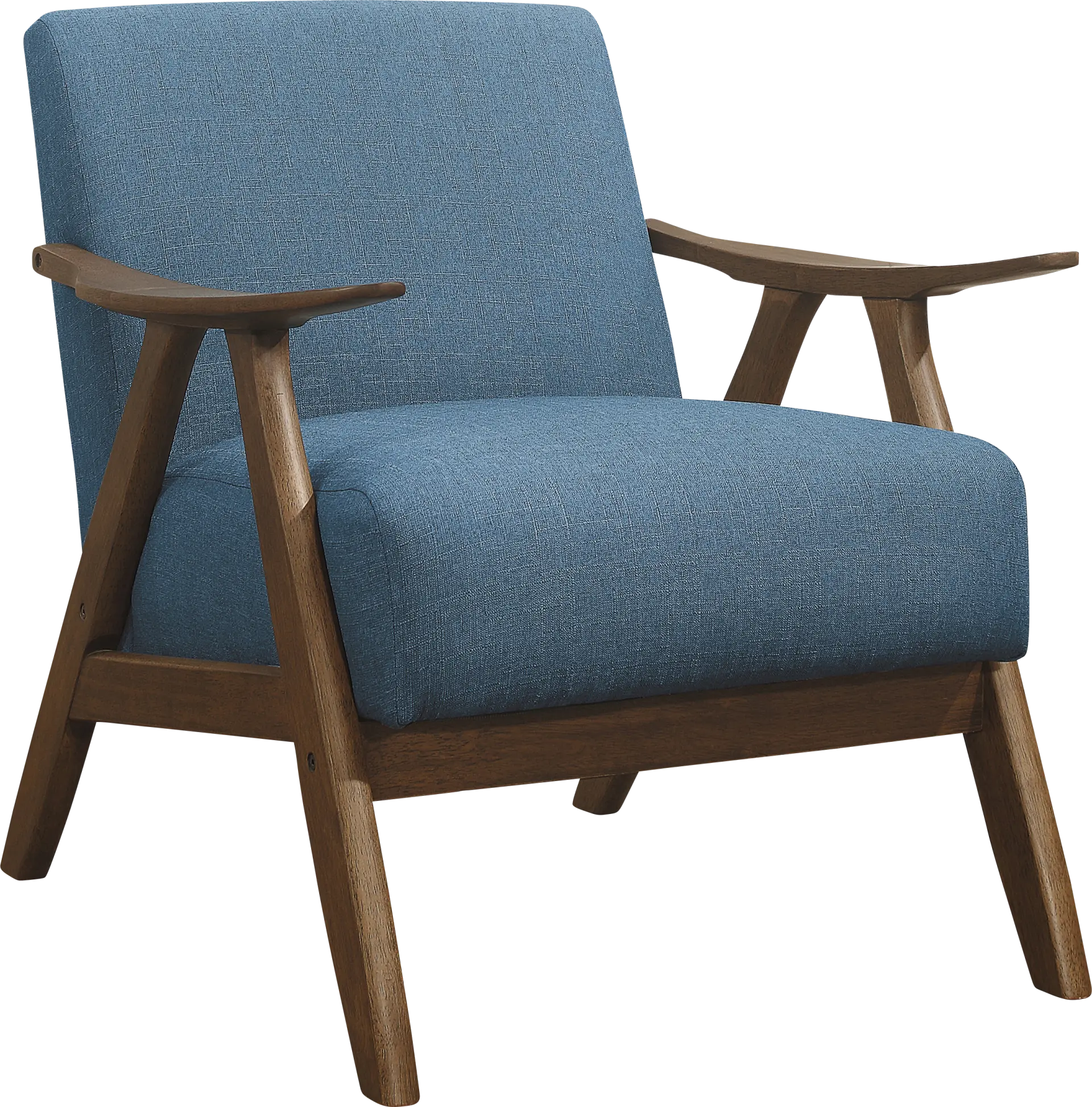 Shinano Blue Accent Chair