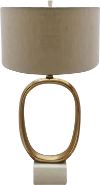 Quincy Way Brass Lamp