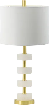 Irvington Court White Lamp - Image 1