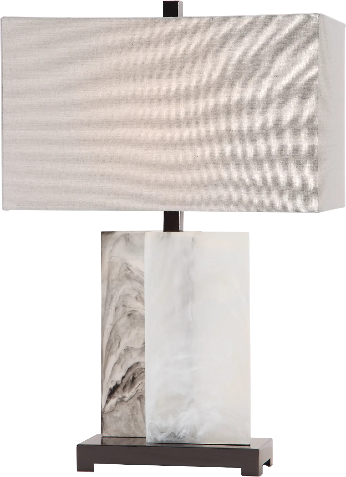 Andea Cay White Lamp - Image 1