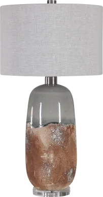 Pebbleton Gray Lamp