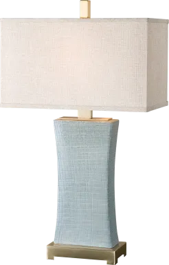 Beatris Boulevard Blue Lamp