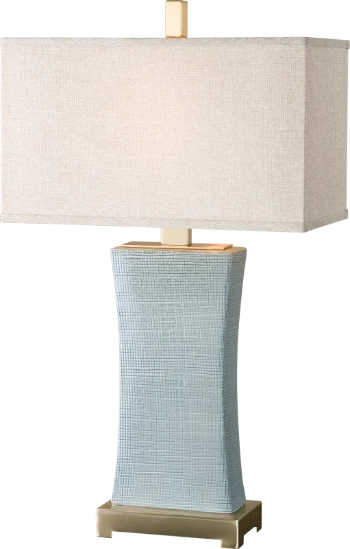Beatris Boulevard Blue Lamp